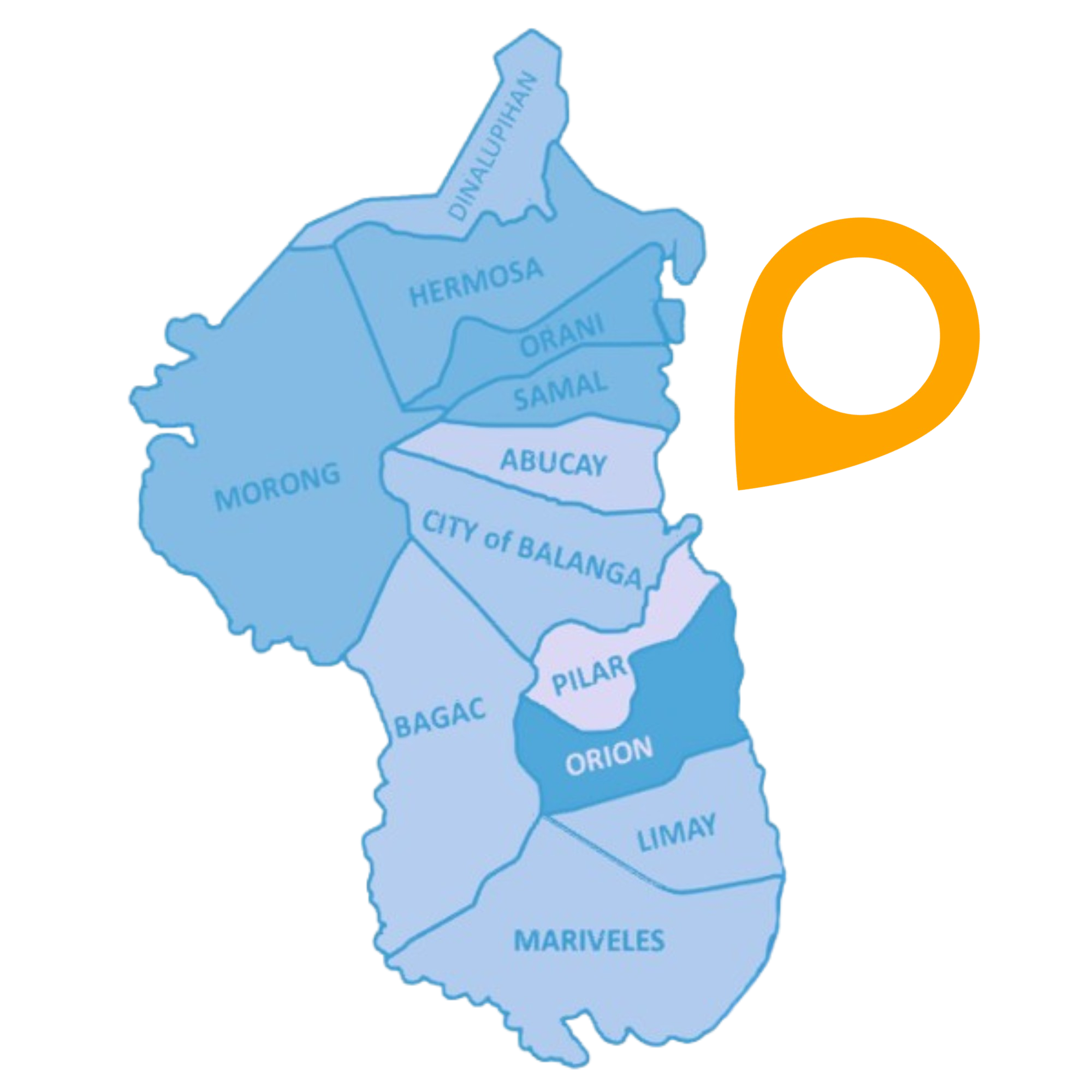 Bataan Map